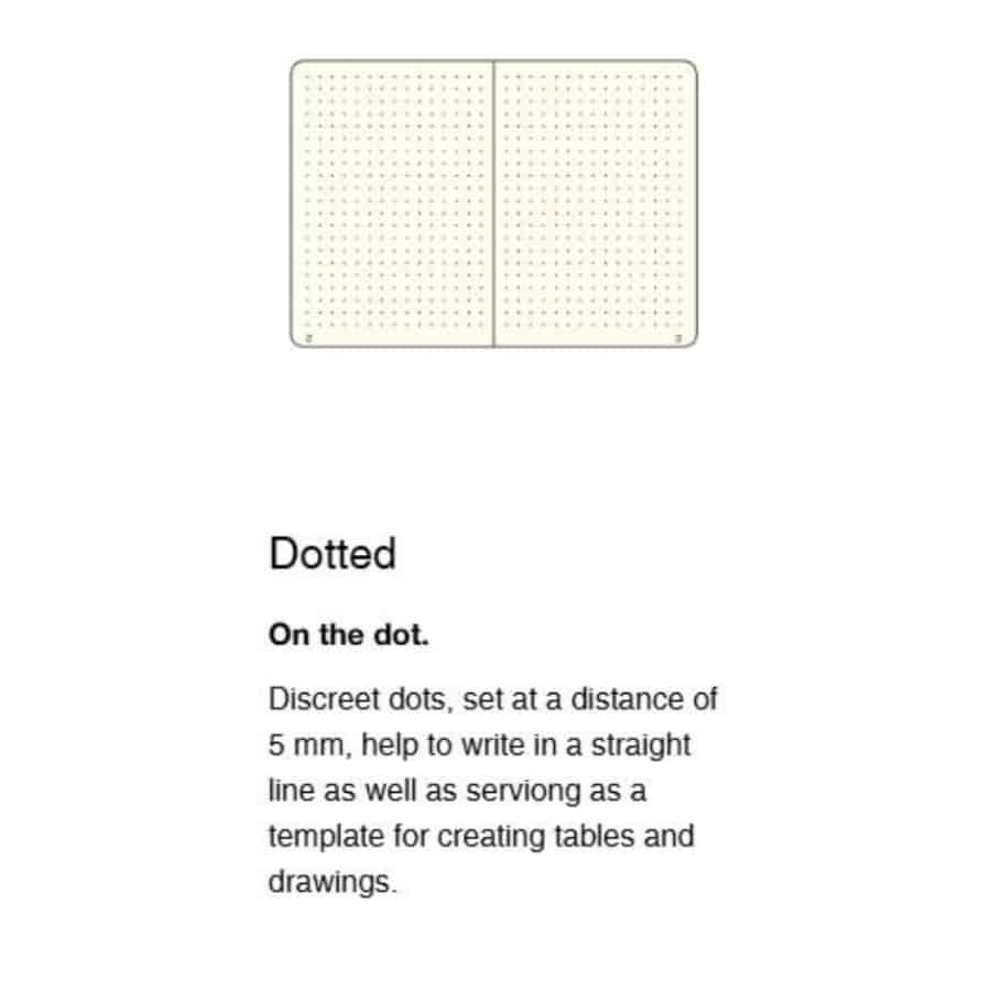 Leuchtturm1917 medium A5 dotted softcover notebook with 123 numbered pages, ideal for journaling and note-taking