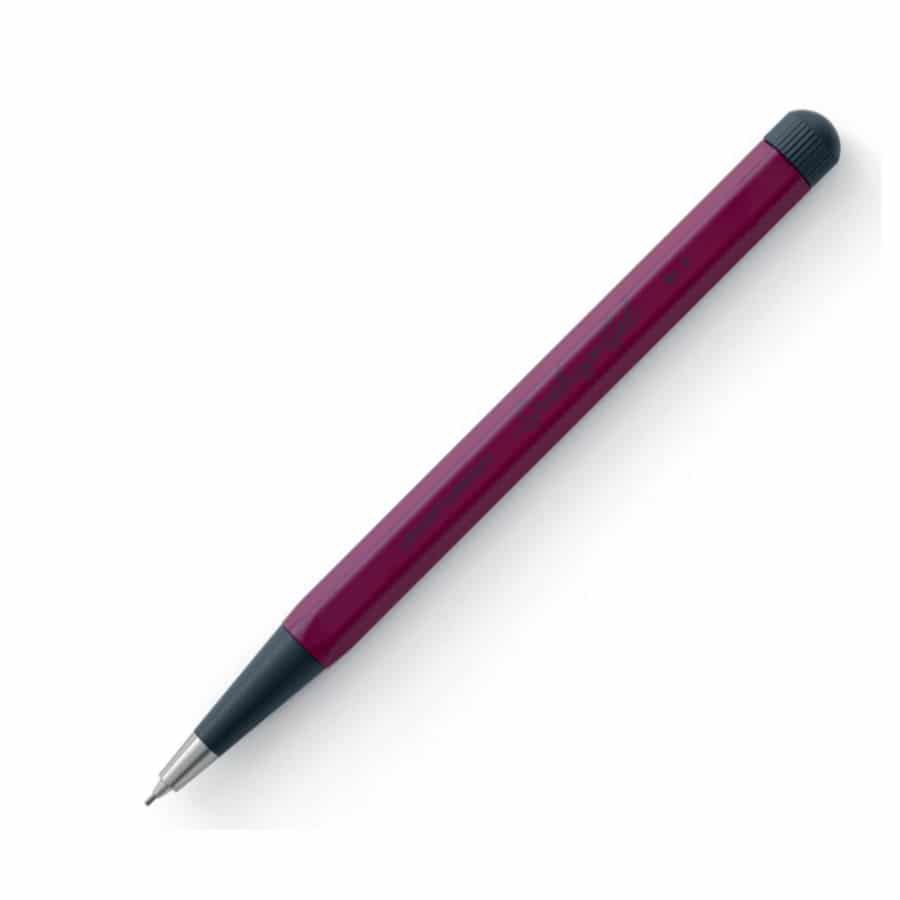 Leuchtturm1917 mechanical pencil in silver with Nr. 2 lead, featuring a sleek design and clip for easy writing and portability.
