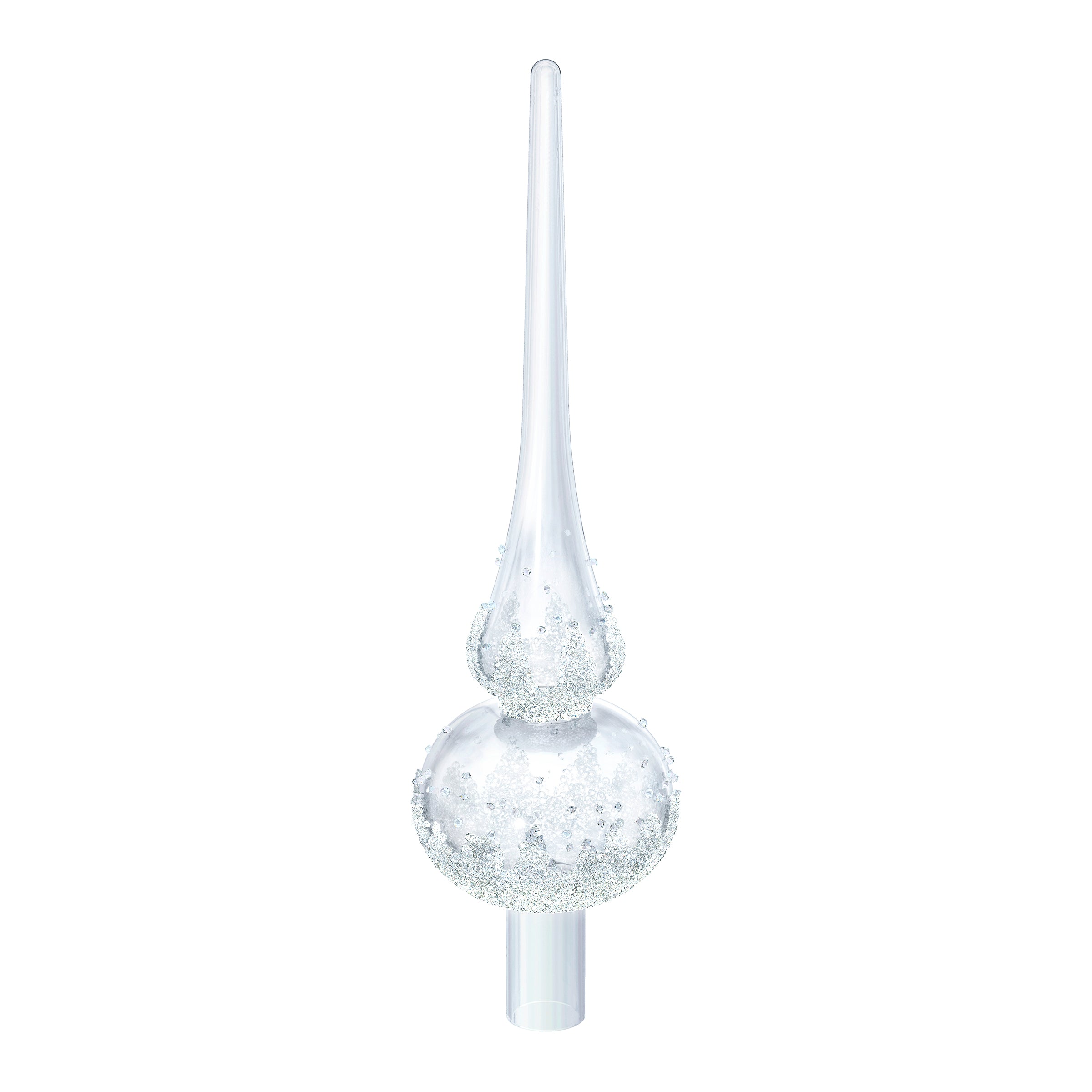 Swarovski Christmas tree topper with sparkling crystal accents, elegant star design, and intricate detailing for holiday decoration