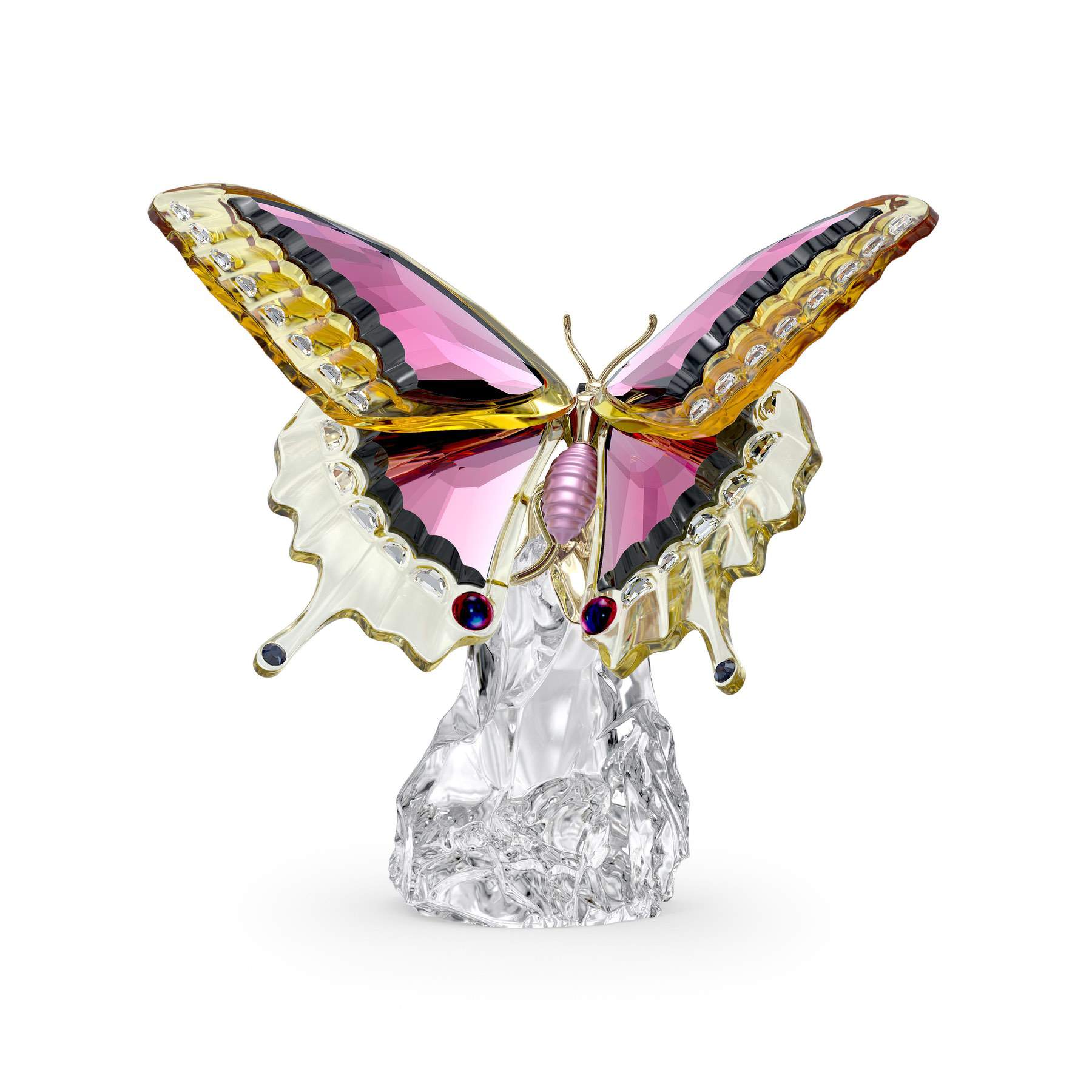 Swarovski Idyllia Butterfly ornament with sparkling crystal details and intricate silver-tone wings.