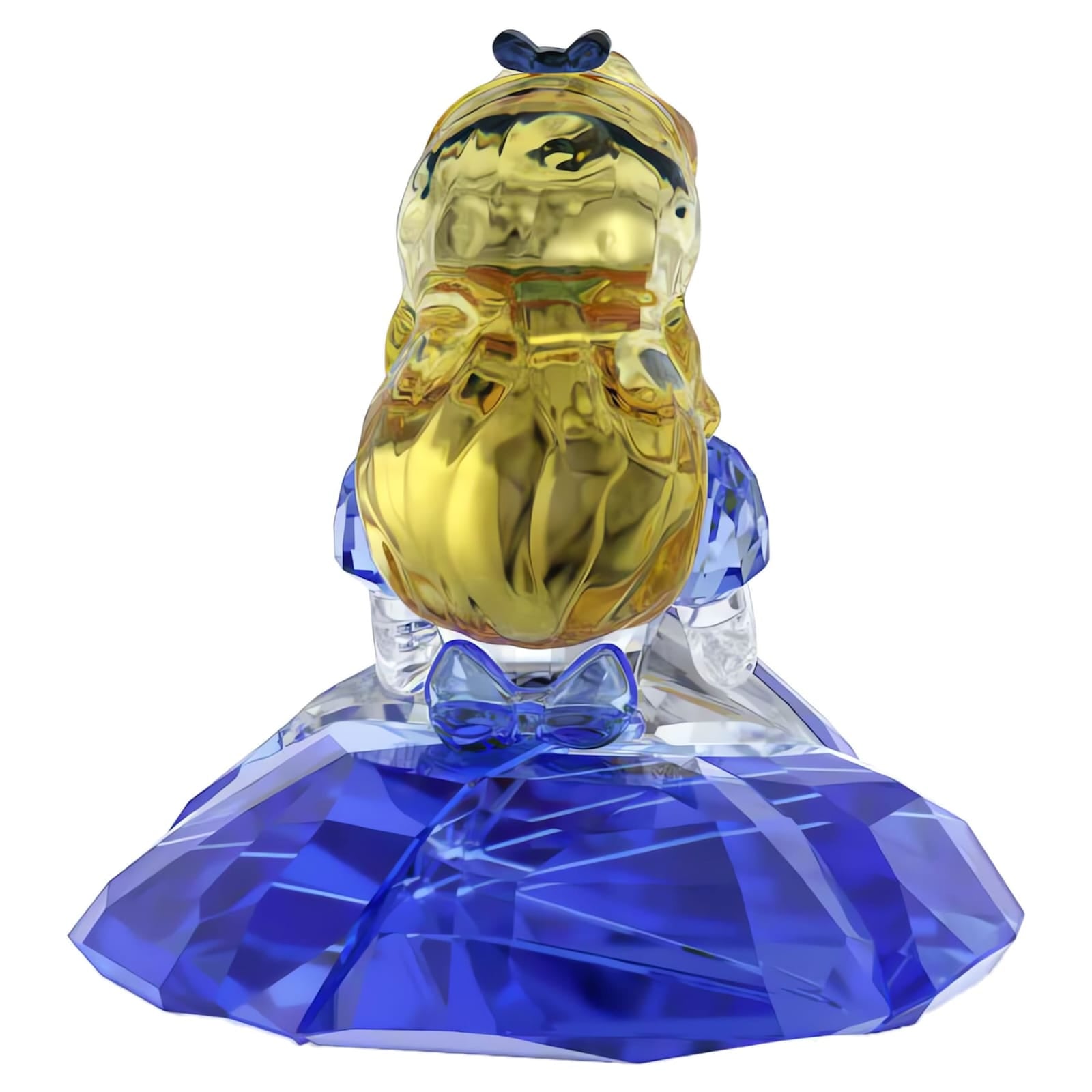 Swarovski Alice in Wonderland Alice figurine with detailed crystal design and intricate craftsmanship.