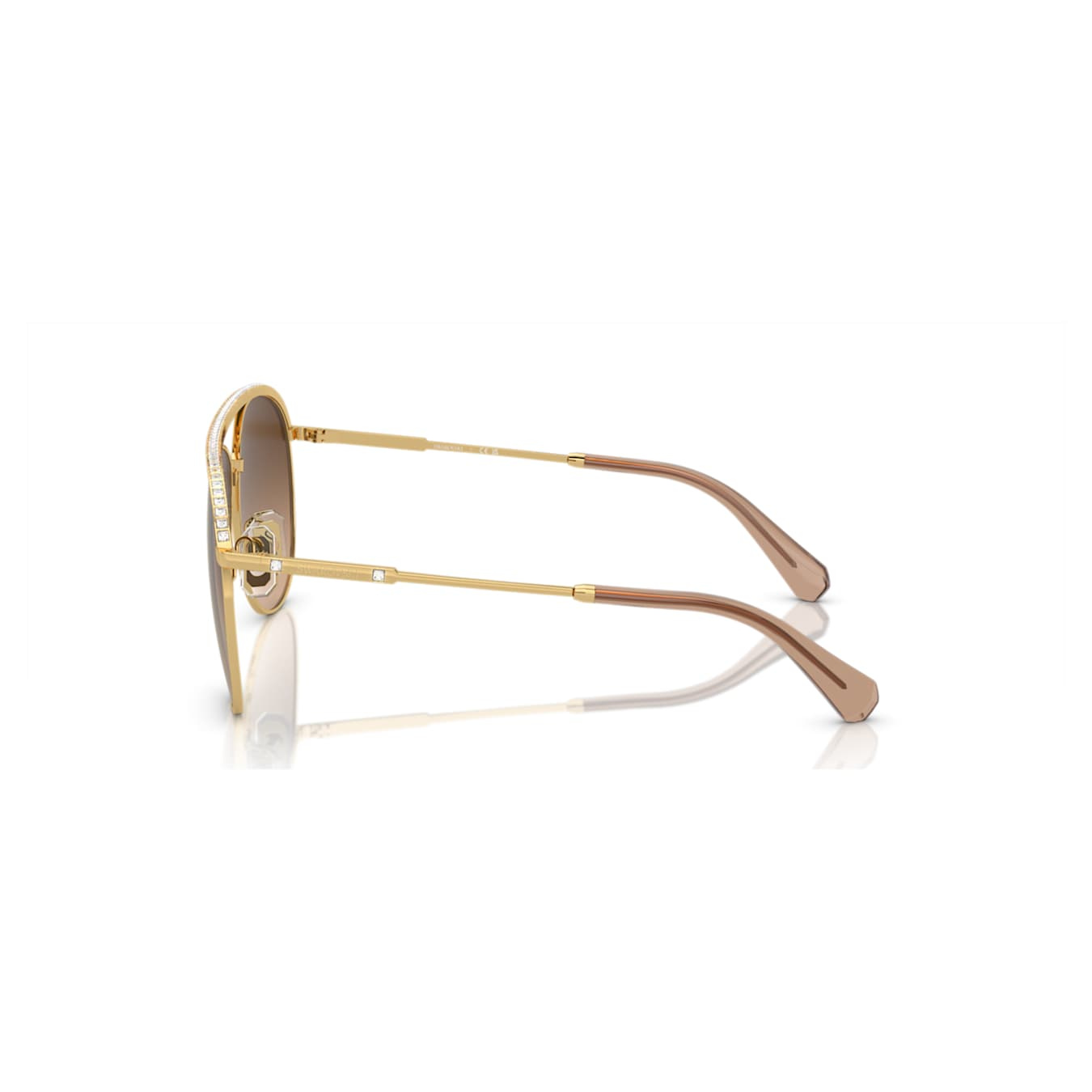Swarovski Orbita SK7005EL brown sunglasses with sleek frame and tinted lenses, stylish and fashionable eyewear.