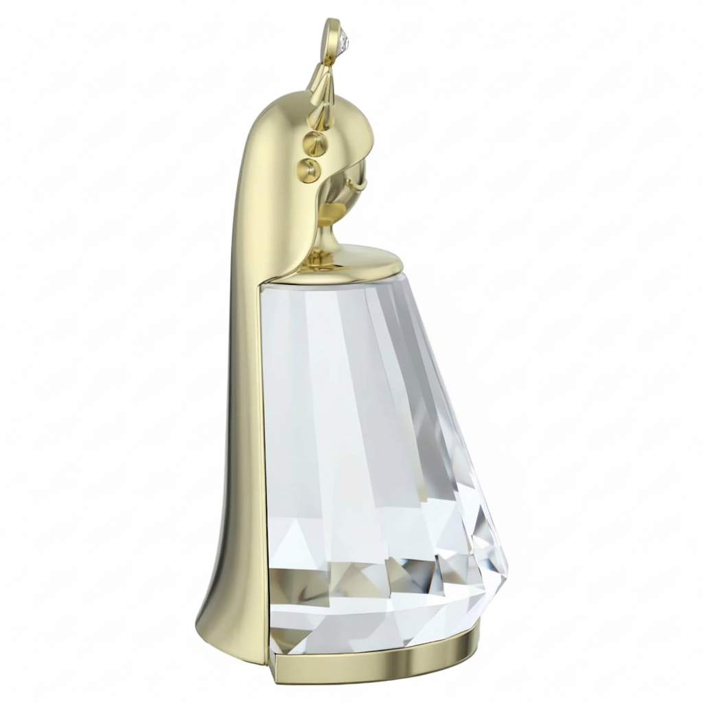 Swarovski Zodiac Virgo figurine with clear crystal detailing, representing the Virgo astrological sign in elegant craftsmanship.