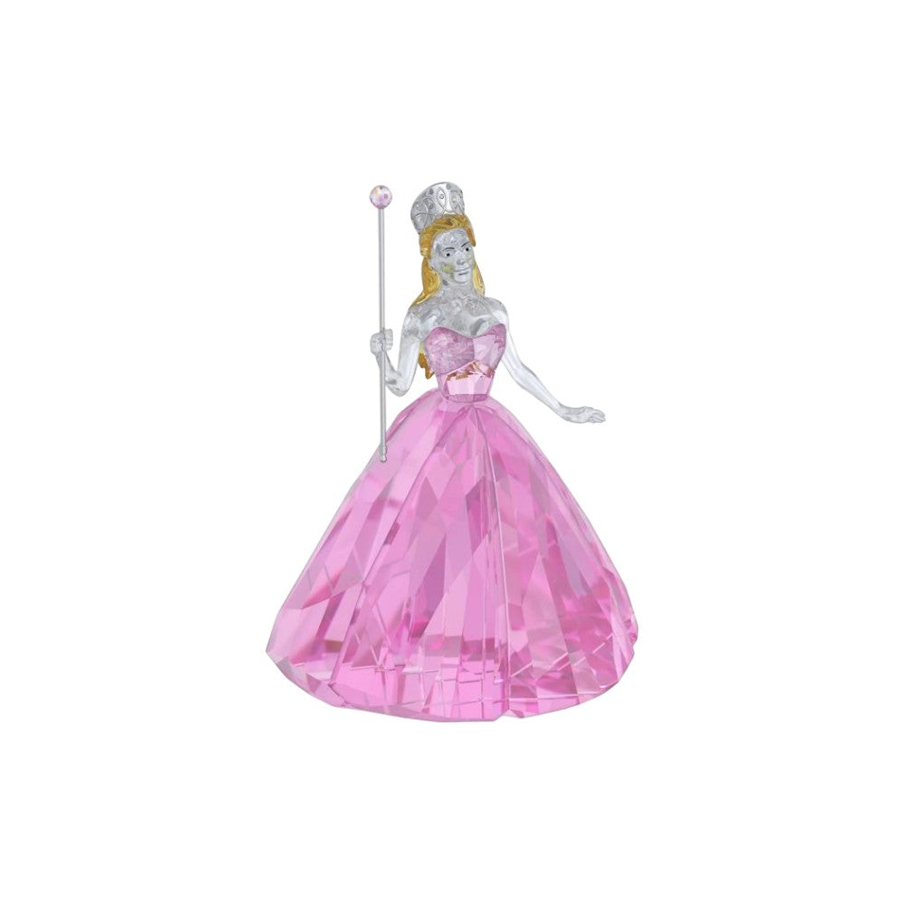 Swarovski Wicked Glinda upland figurine featuring a detailed crystal figure of Glinda from the Wicked collection.
