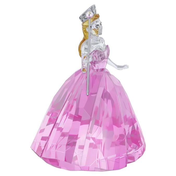 Swarovski Wicked Glinda Upland figurine featuring a detailed Swarovski crystal figure of Glinda from Wicked musical.