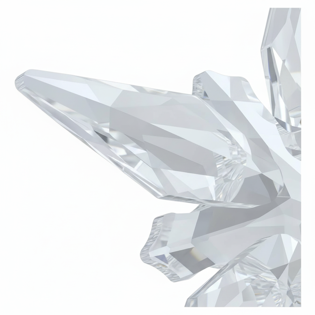 Swarovski Annual Edition Little Star Ornament 2025 with clear crystal details and intricate star design.