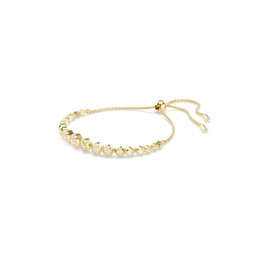 Swarovski Imber Tennis Bracelet featuring sparkling crystal stones set in a sleek silver-tone design