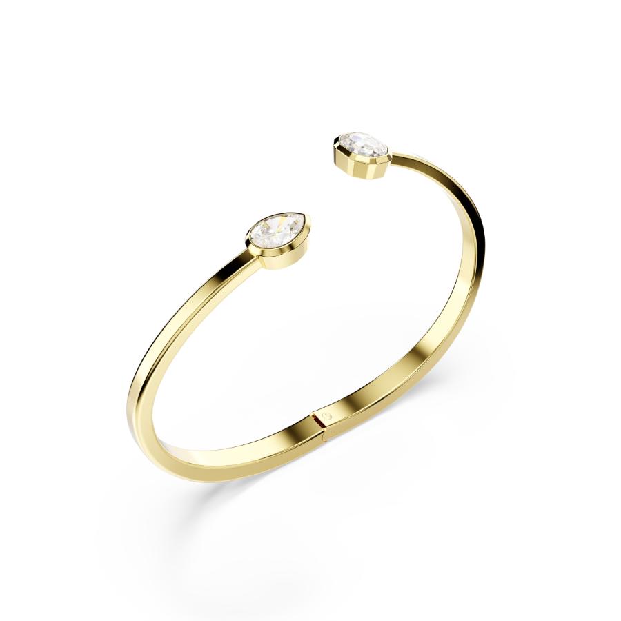 Swarovski Imber Bangle featuring sparkling crystal accents on a sleek silver-toned bracelet for elegant wear