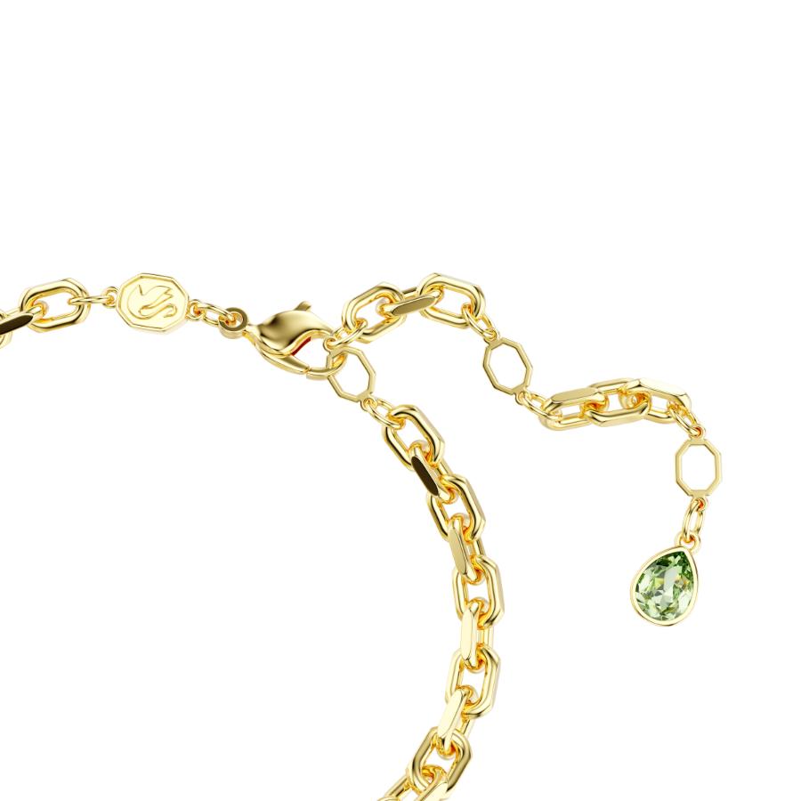 Swarovski Idyllia bracelet with multicolored flower design, mixed cut crystals, gold-tone plating, elegant jewelry accessory