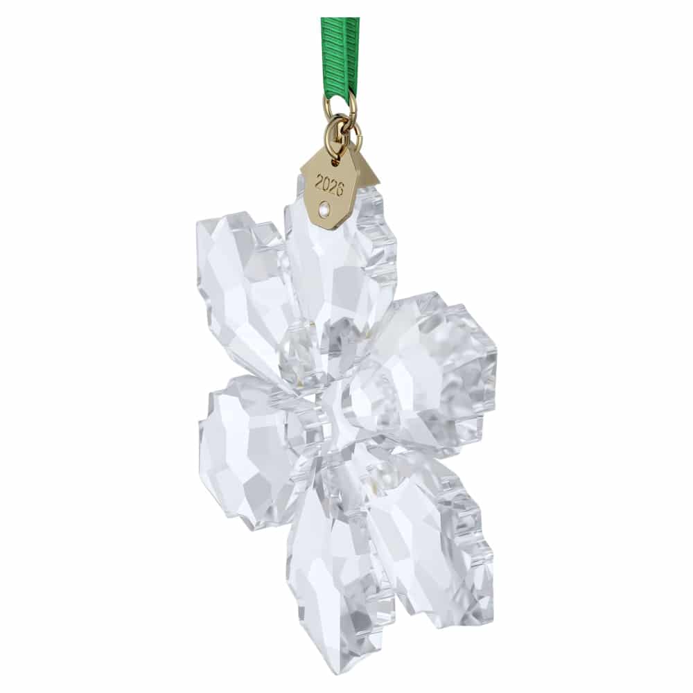 Swarovski Annual Edition Ornament 2026, sparkling crystal decoration with intricate design, showcasing the iconic Swarovski craftsmanship.