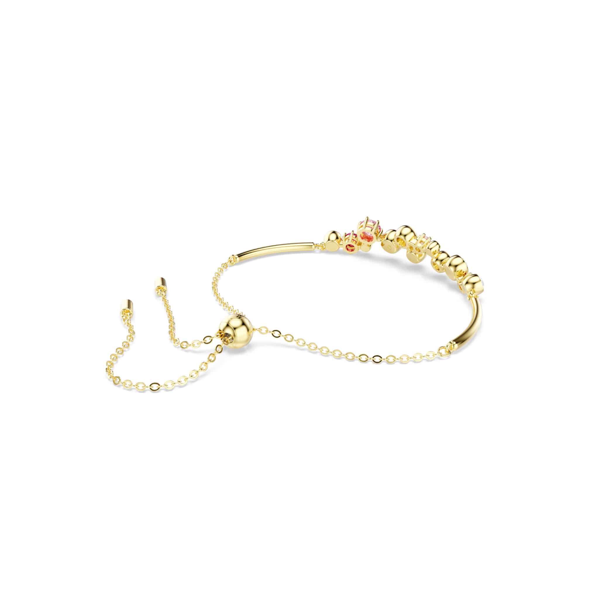 Swarovski Constella Bracelet featuring sparkling crystal beads and a delicate chain, stylish jewelry accessory.
