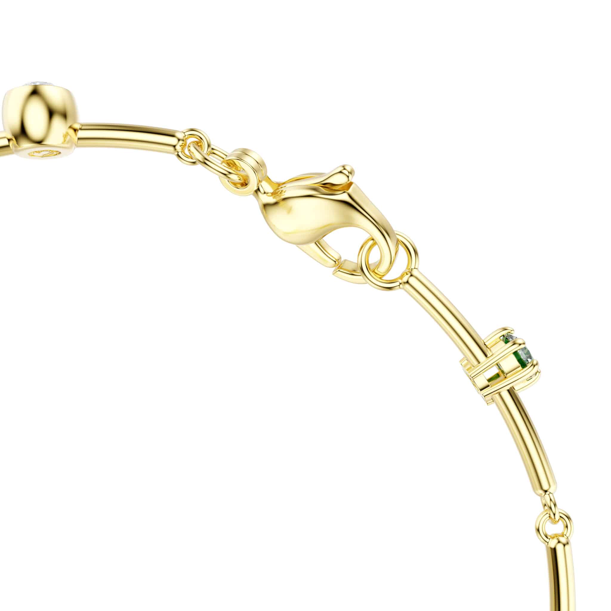 Swarovski Constella bracelet with sparkling crystal beads and silver-tone accents, elegant jewelry accessory.