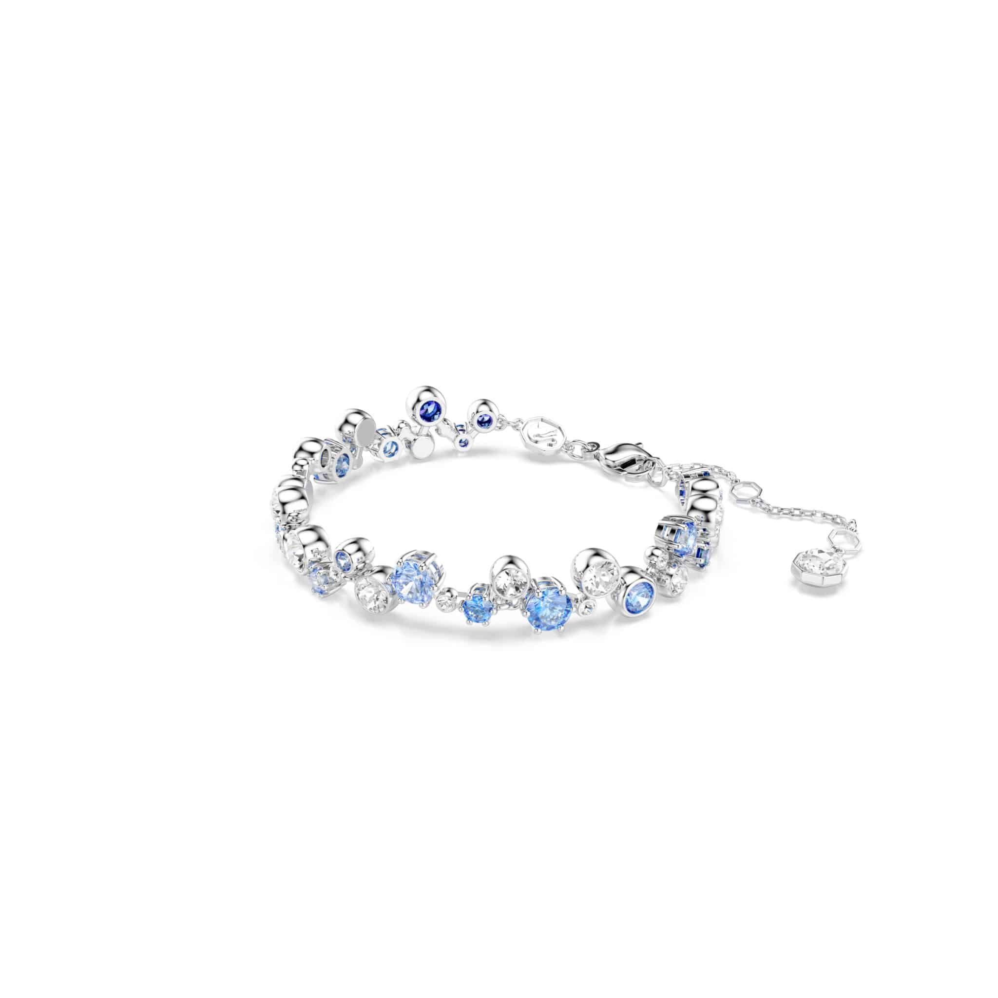 Swarovski Constella bracelet featuring sparkling crystal beads and silver-tone chain for elegant jewelry styling