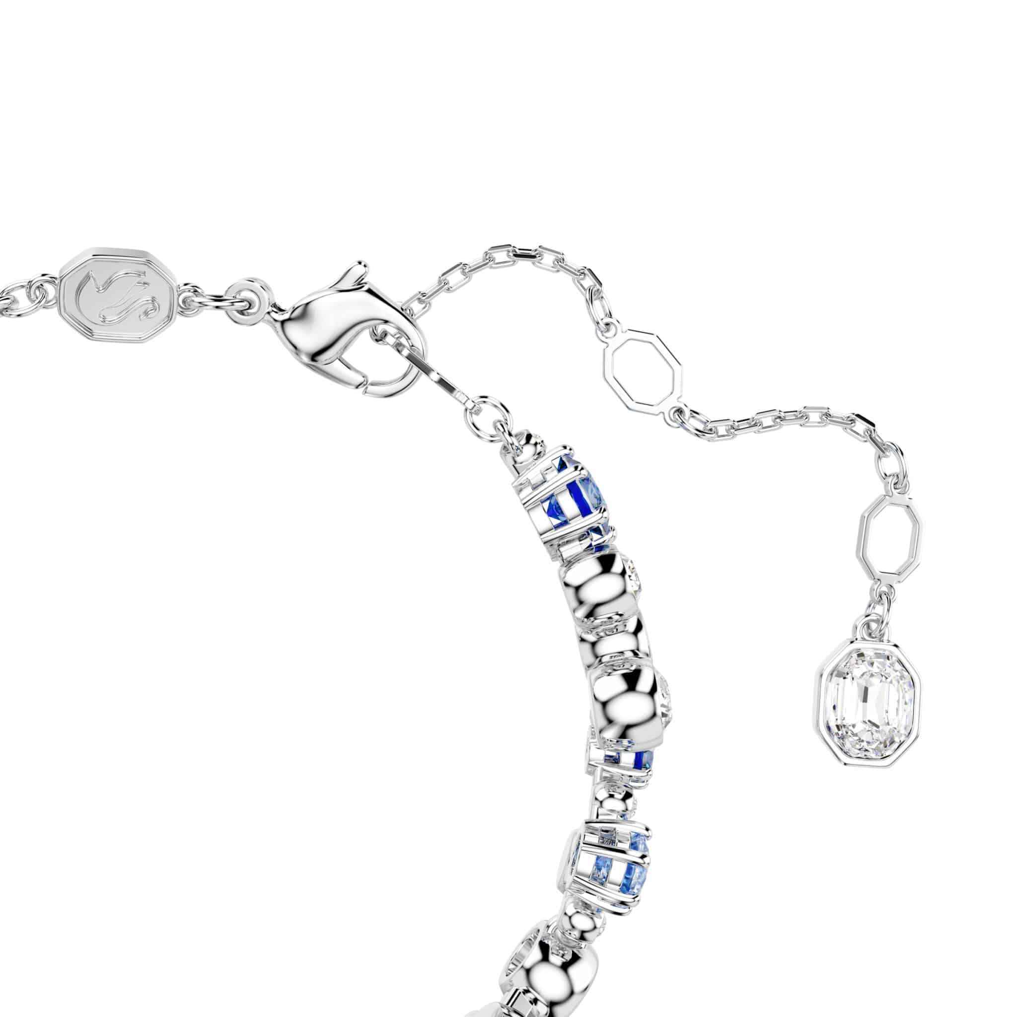 Swarovski Constella bracelet featuring sparkling crystal beads and silver-tone accents on a delicate chain.