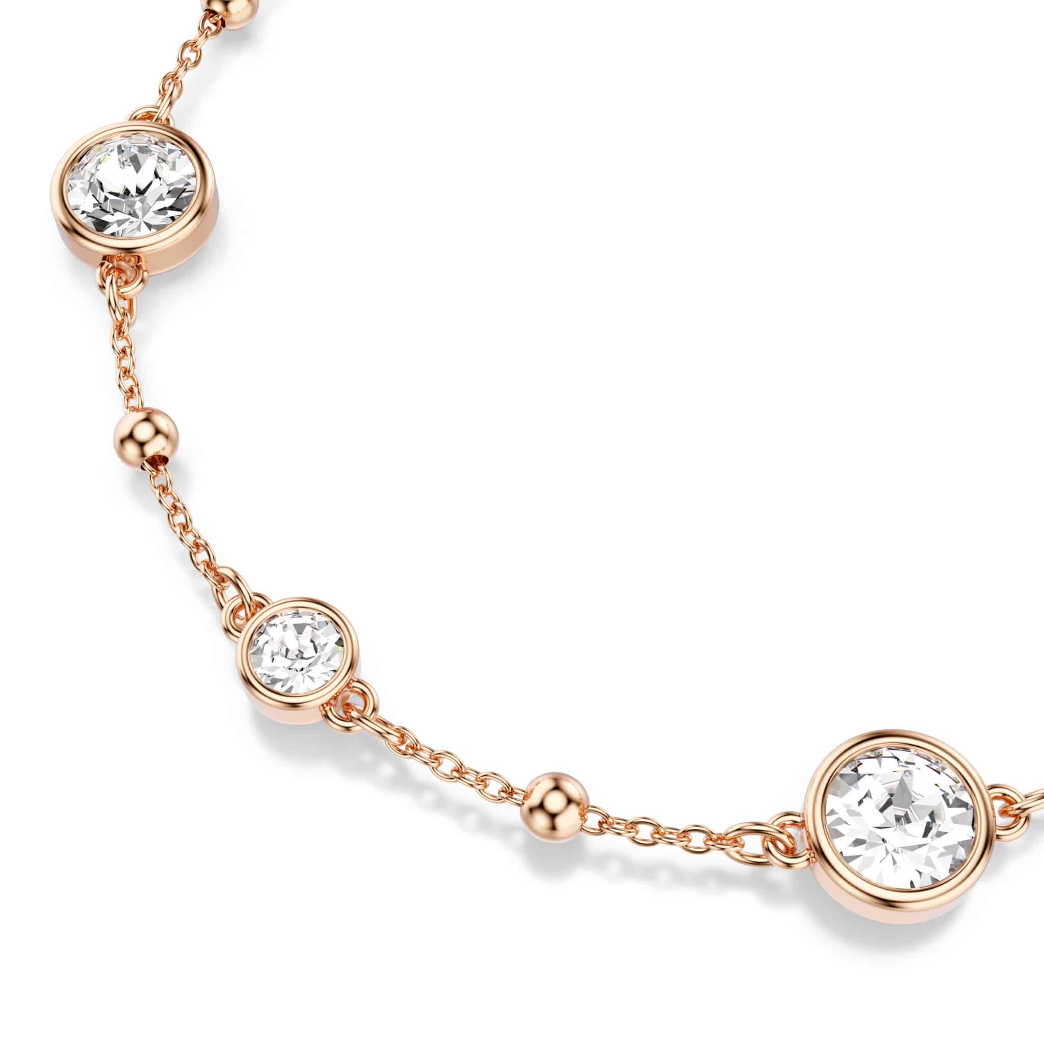 Swarovski Imber bracelet featuring sparkling crystal beads and a sleek silver-tone clasp, elegant jewelry accessory.