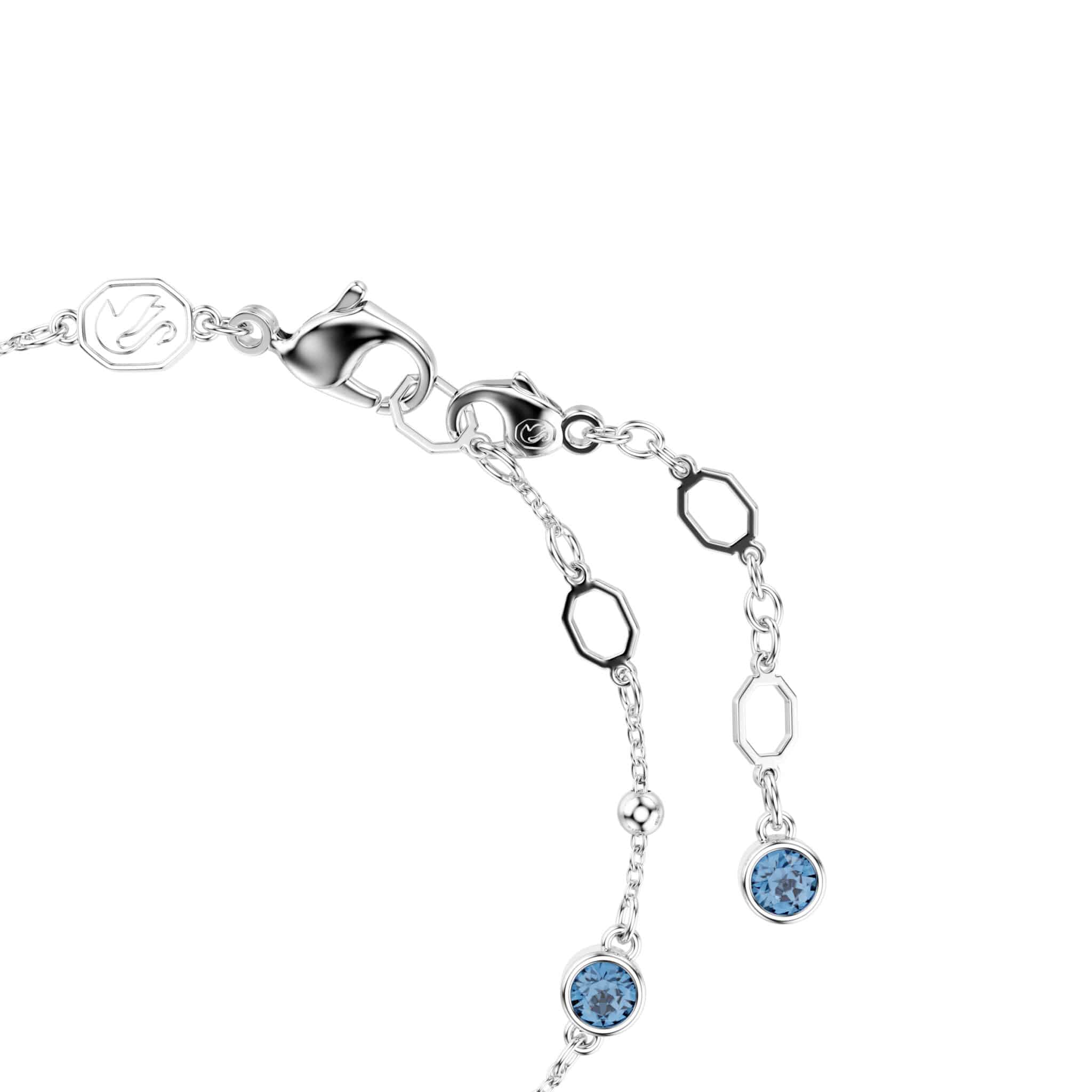 Swarovski Imber bracelet featuring sparkling crystal beads and silver-tone accents on a delicate chain.