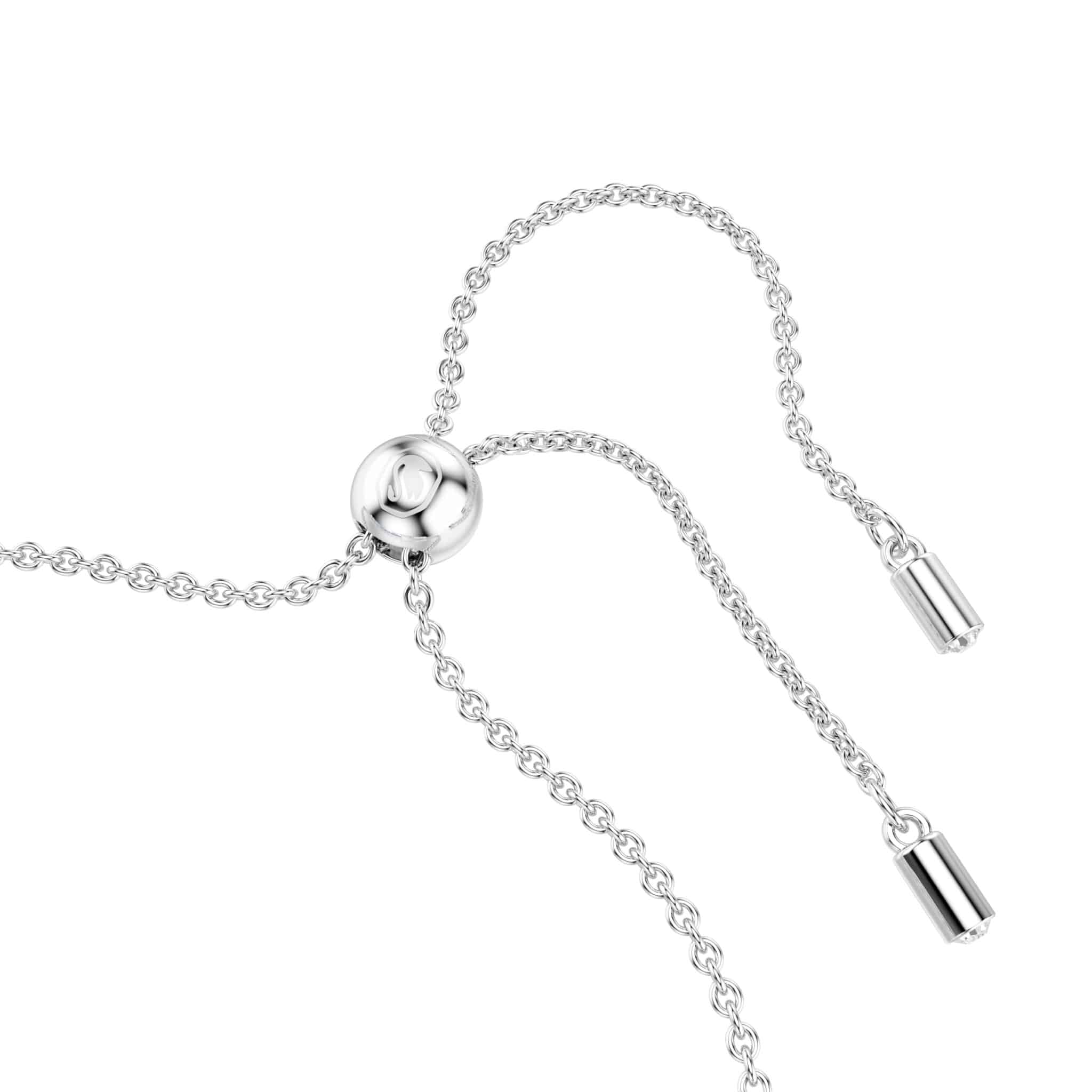 Swarovski Matrix bracelet with sparkling crystal accents and sleek metal links, elegant jewelry accessory.