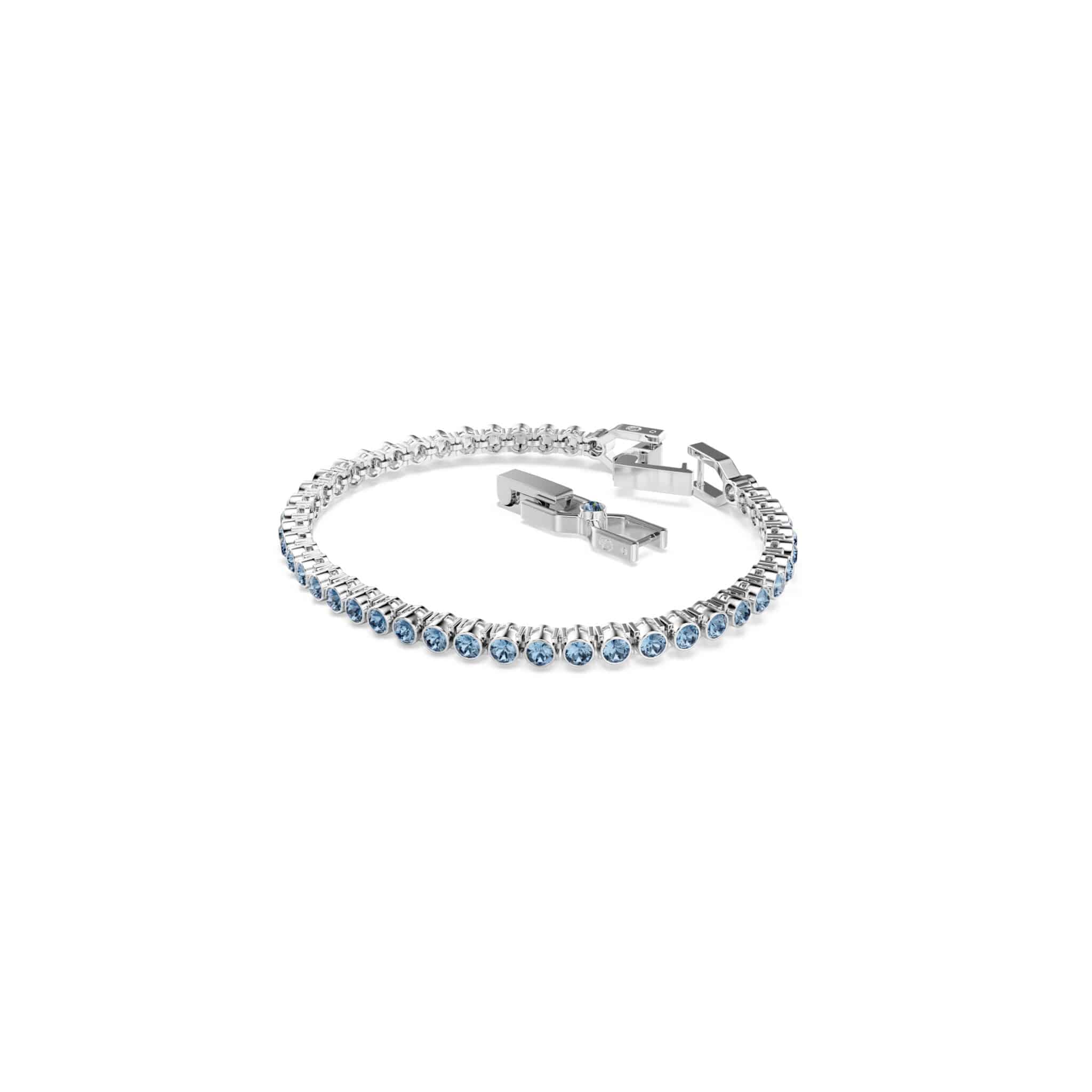 Swarovski Imber bracelet featuring sparkling crystal beads and silver-tone accents on a delicate chain.