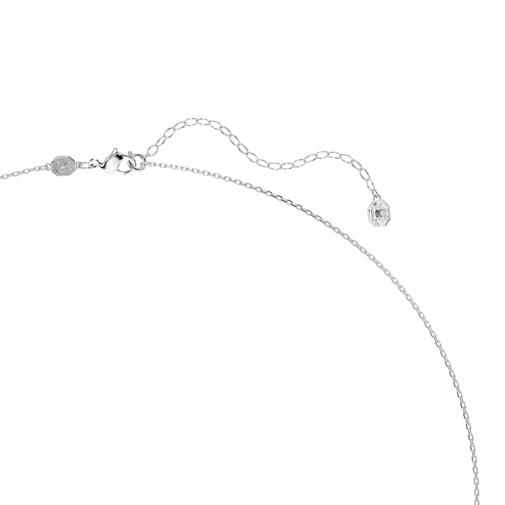 Swarovski Ariana Grande dragonfly pendant and brooch featuring green crystals with mixed cuts and rhodium plating.