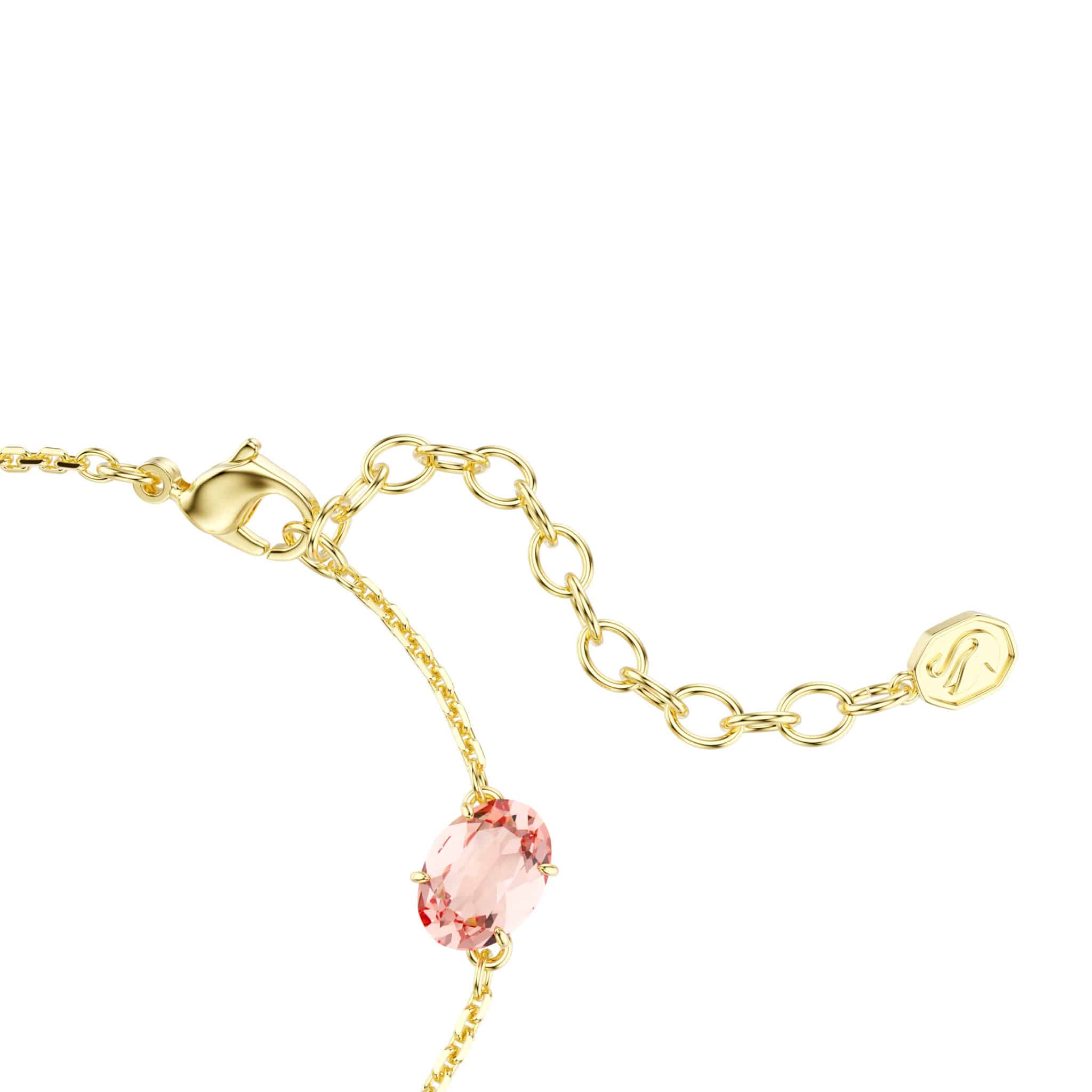 Swarovski Gema bracelet with sparkling crystal beads and silver-tone accents, elegant jewelry accessory.