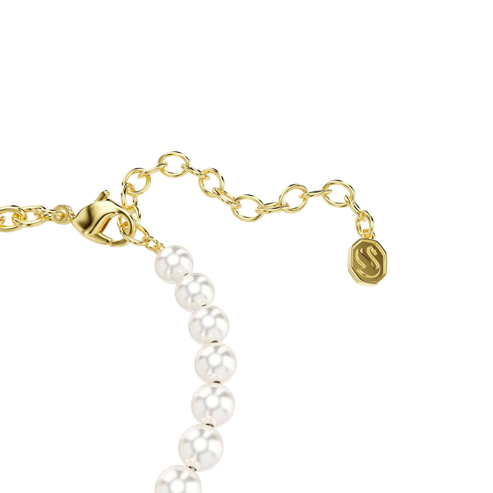 Swarovski Idyllia bracelet with sparkling crystal beads and silver-tone clasp, elegant jewelry accessory for women
