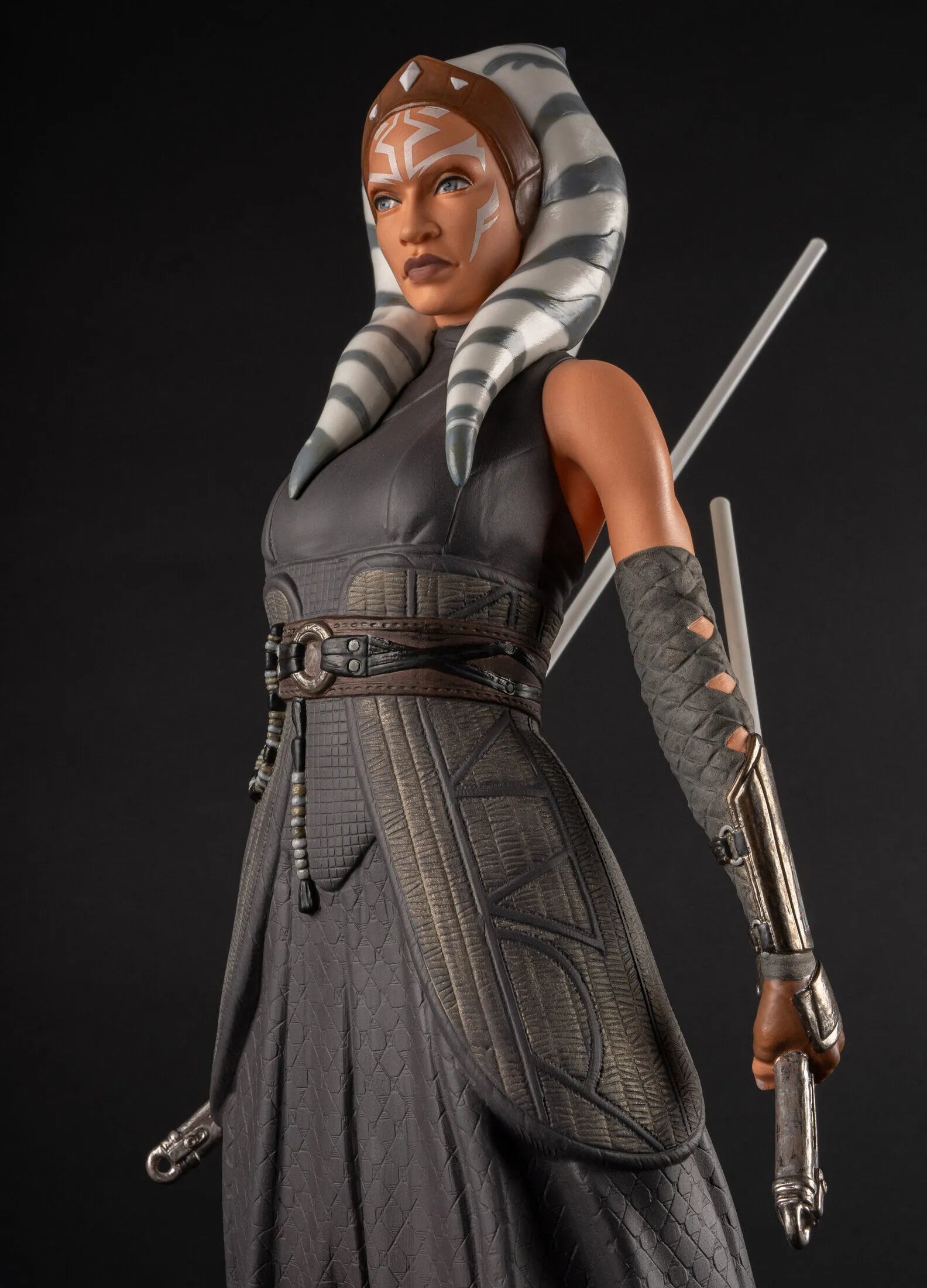 Lladro Ahsoka Tano™ sculpture, limited edition collectible figurine featuring detailed craftsmanship and vibrant character design.