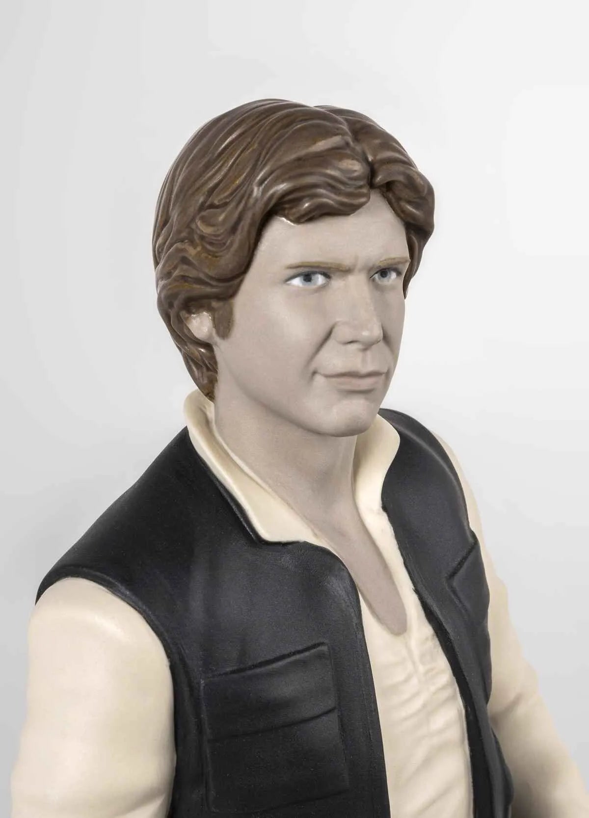 Lladro Han Solo™ sculpture limited edition figure with detailed craftsmanship and smooth porcelain finish.