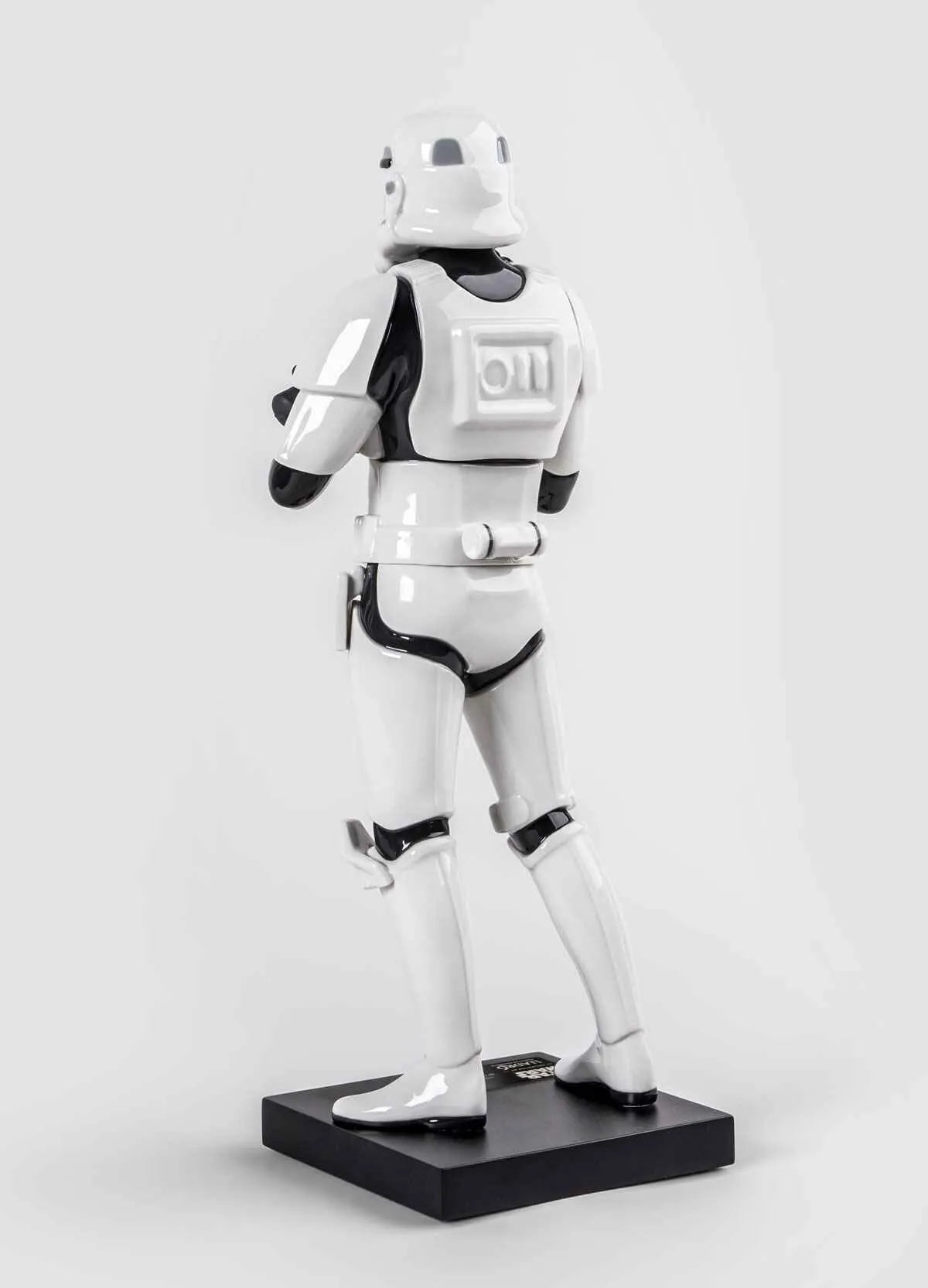Limited edition Lladro Stormtrooper™ (version 2) sculpture, detailed ceramic collectible figure with intricate design.