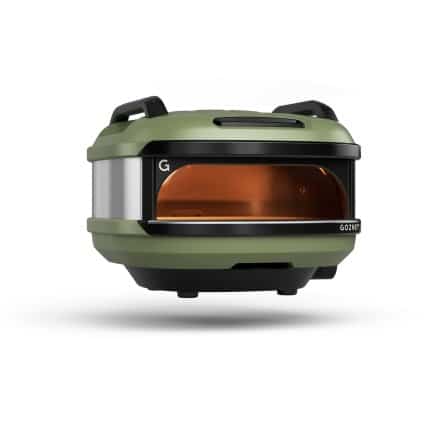 Olive green Gozney Tread outdoor footwear with durable sole, designed for comfortable outdoor activities and walking.