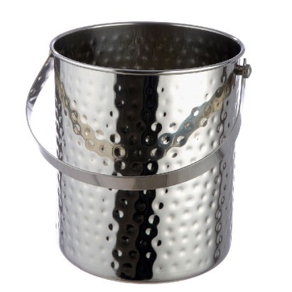 Gilde stainless steel ice cube tray with multiple compartments for making ice cubes in a modern kitchen setting