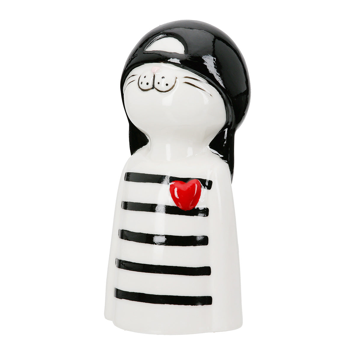 Gilde Figure Cat Crappy Lines collectible figure with abstract design and vibrant colors, displayed against a neutral background.