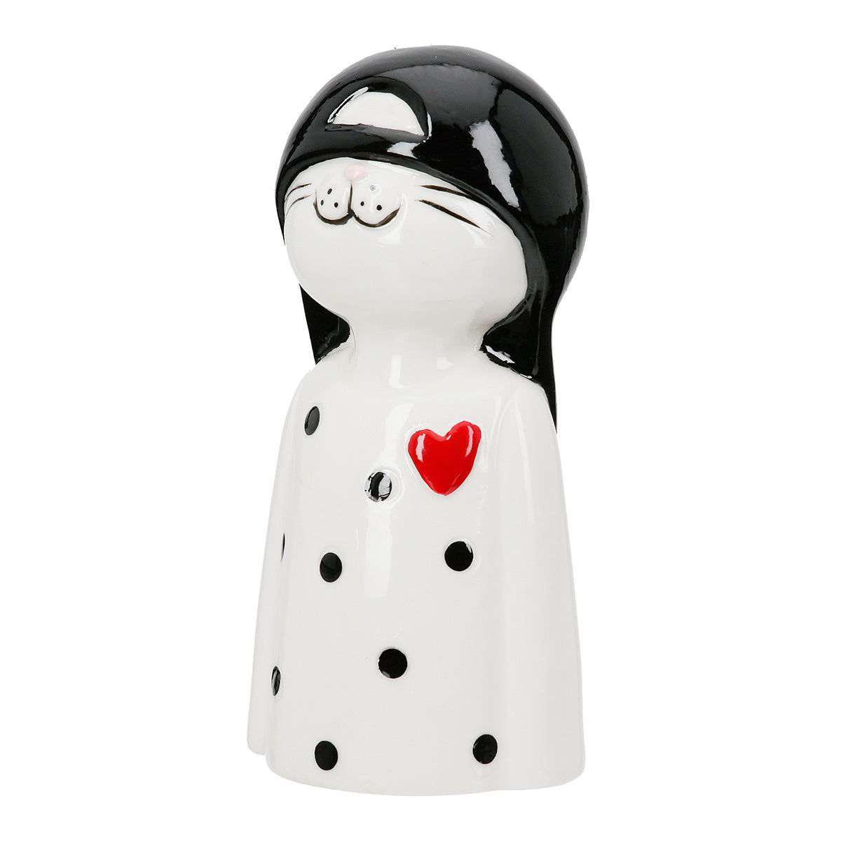 Gilde Figure Cat Crappy Dotty toy with colorful dotted design, detailed cat shape, and playful appearance.
