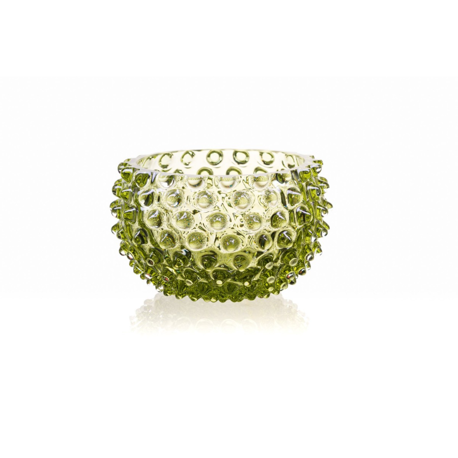 Spilhaus Anna Von Lipa Tapas olive green ceramic plate, 11.5 cm, featuring a stylish, handcrafted design for serving small dishes.