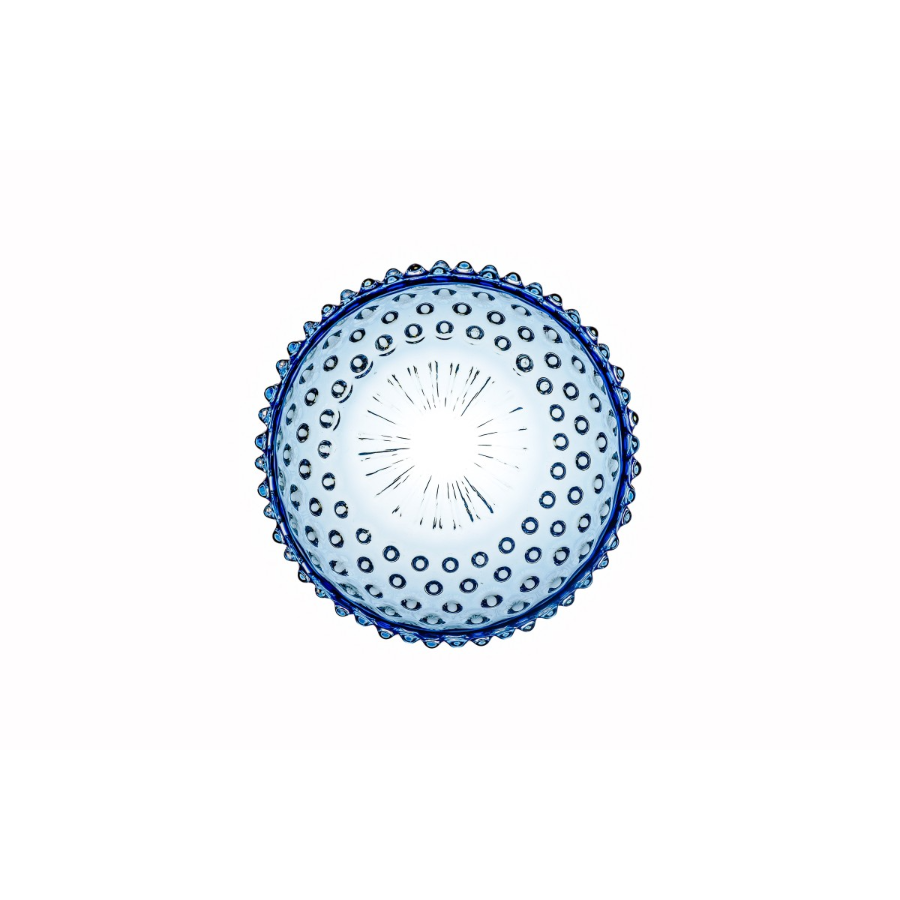 Blue smoke Anna Von Lipa Tapas plate, 17 cm, by Spilhaus, featuring a sleek, modern design suitable for serving tapas.