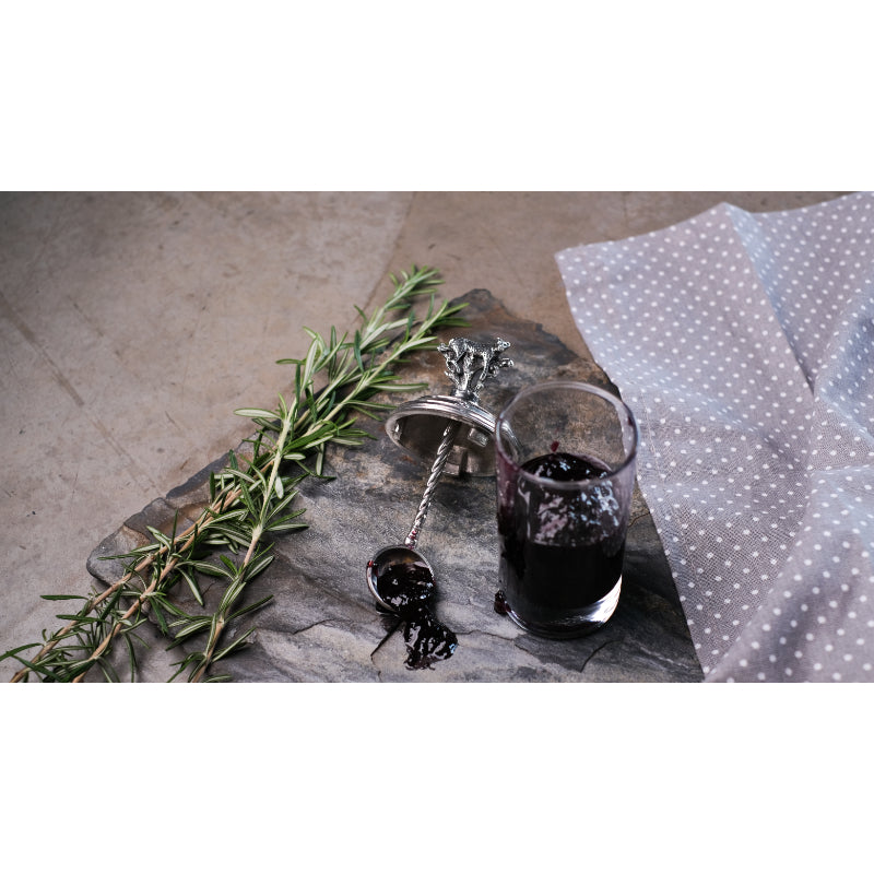 Earth Angel Leopard Jam Jar featuring a decorative leopard print design on a glass jar for storing jams or preserves.