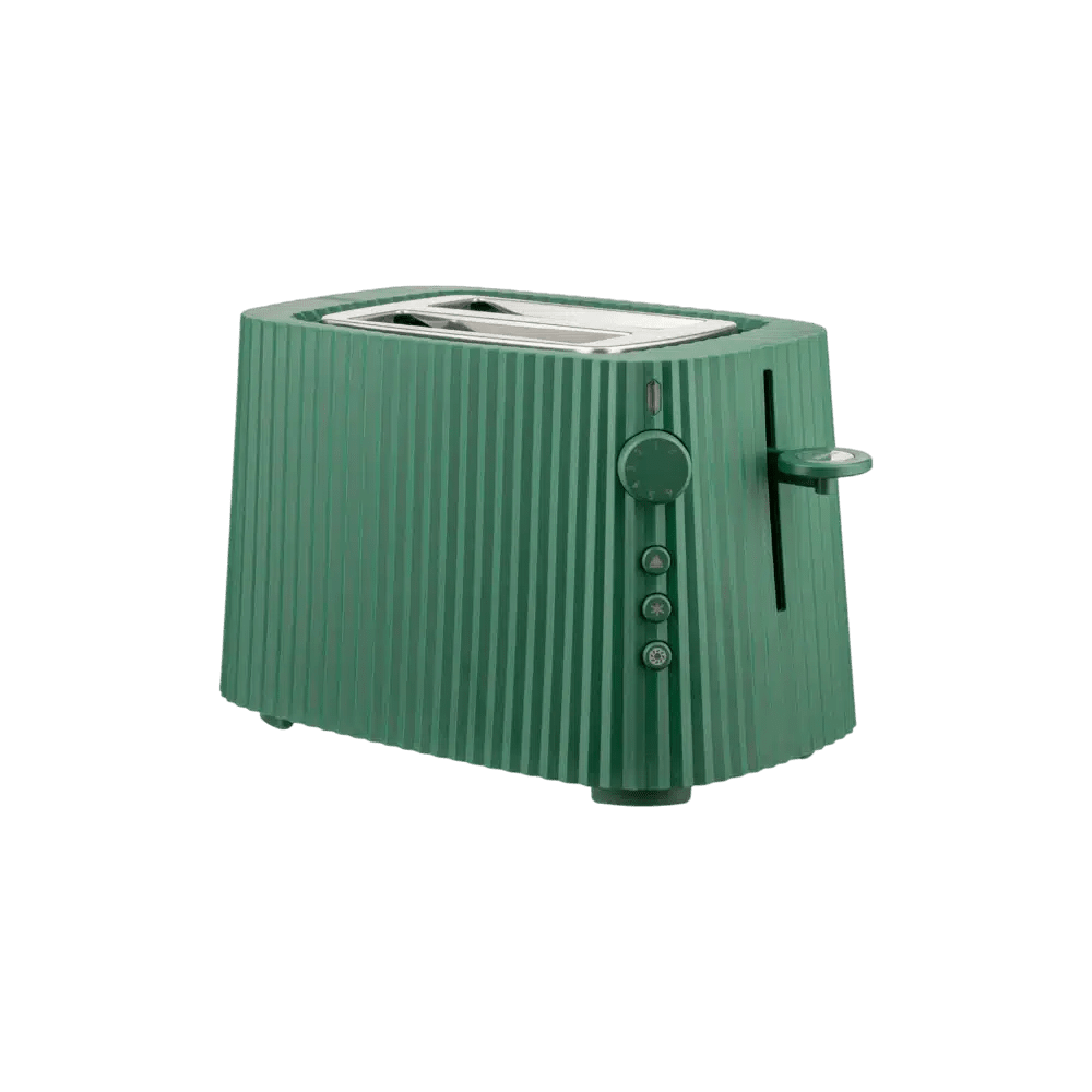 Alessi 2 Slice Toaster Plisse Green -Alessi