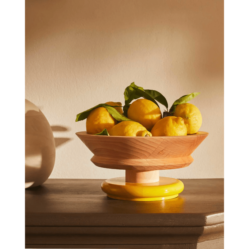 Alessi Centre Piece Yellow -Alessi