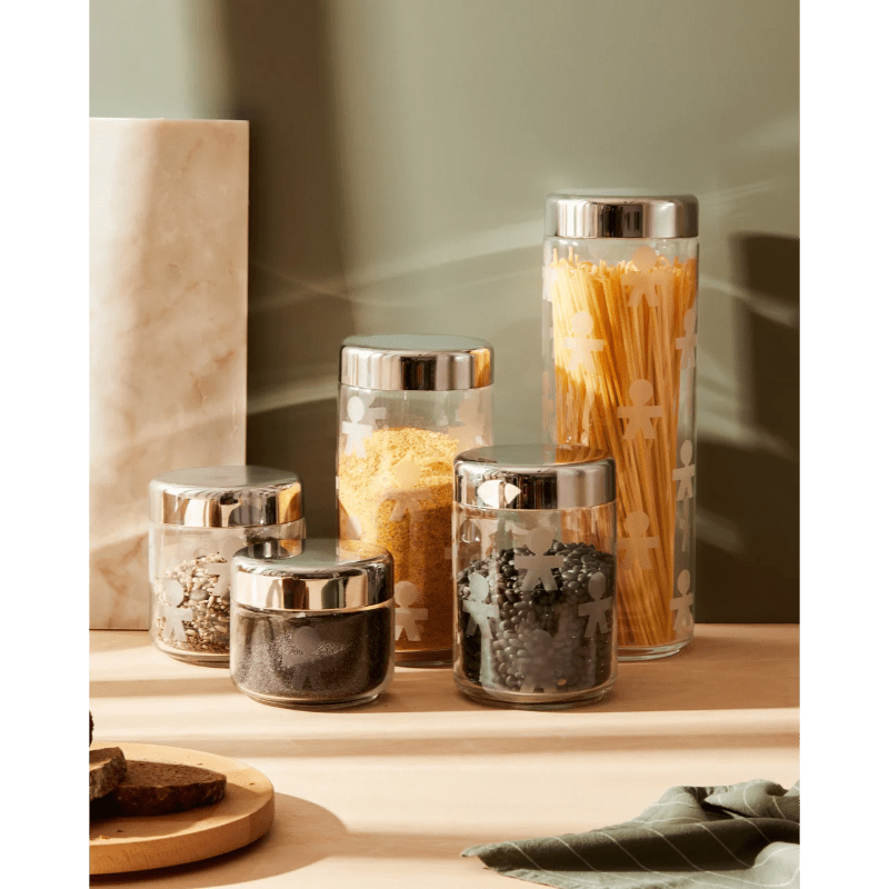 Alessi Container Girotondo (Clear White)(15.8cm) -Alessi