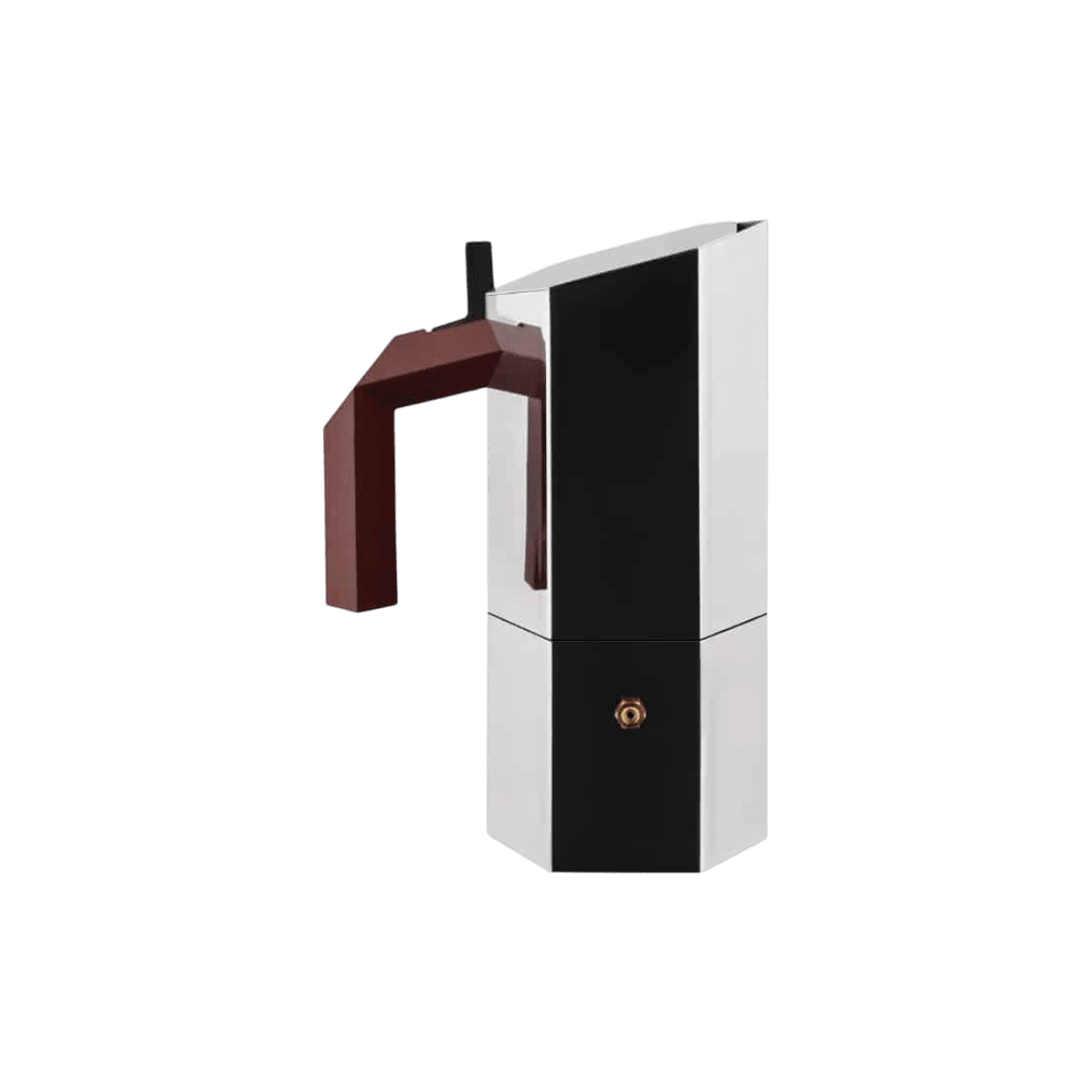Alessi Menhir Espresso Maker 6-Cup -Alessi