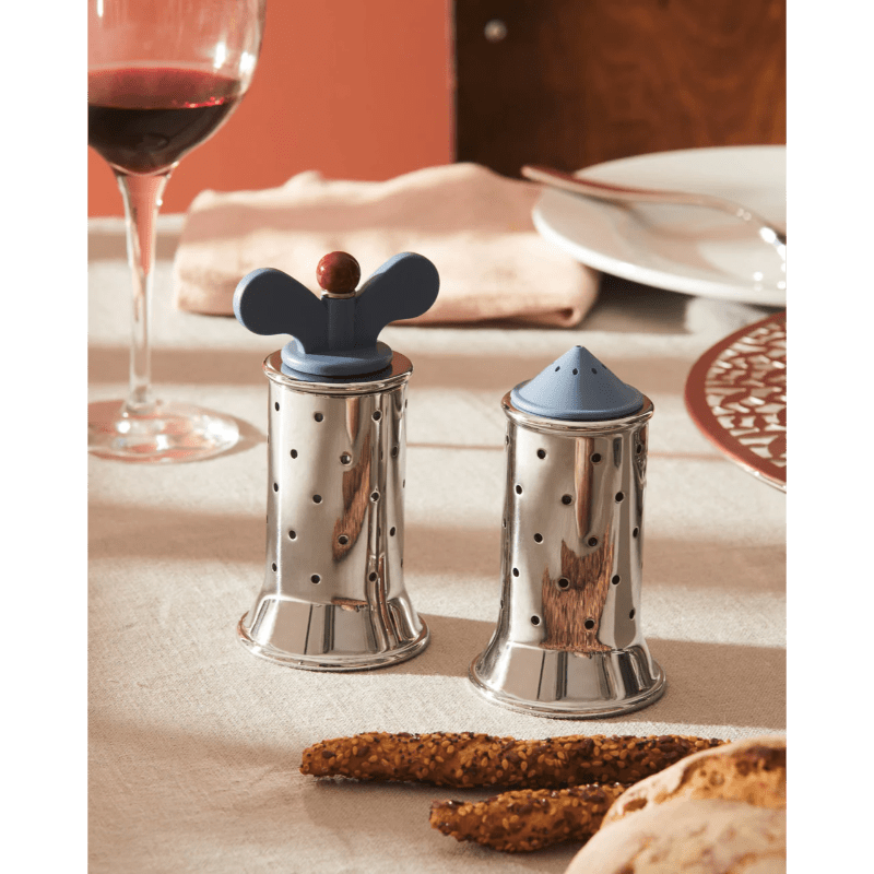 Alessi Salt Castor Michael Graves (Light Blue)(11.3cm) -Alessi