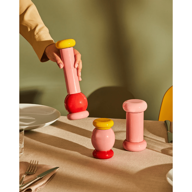 Alessi Salt-Pepper Castor Pink -Alessi