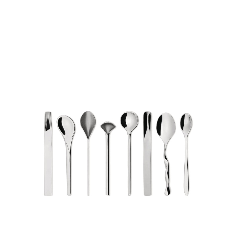 Alessi Spoon Set Il Café (Set Of 8) -Alessi