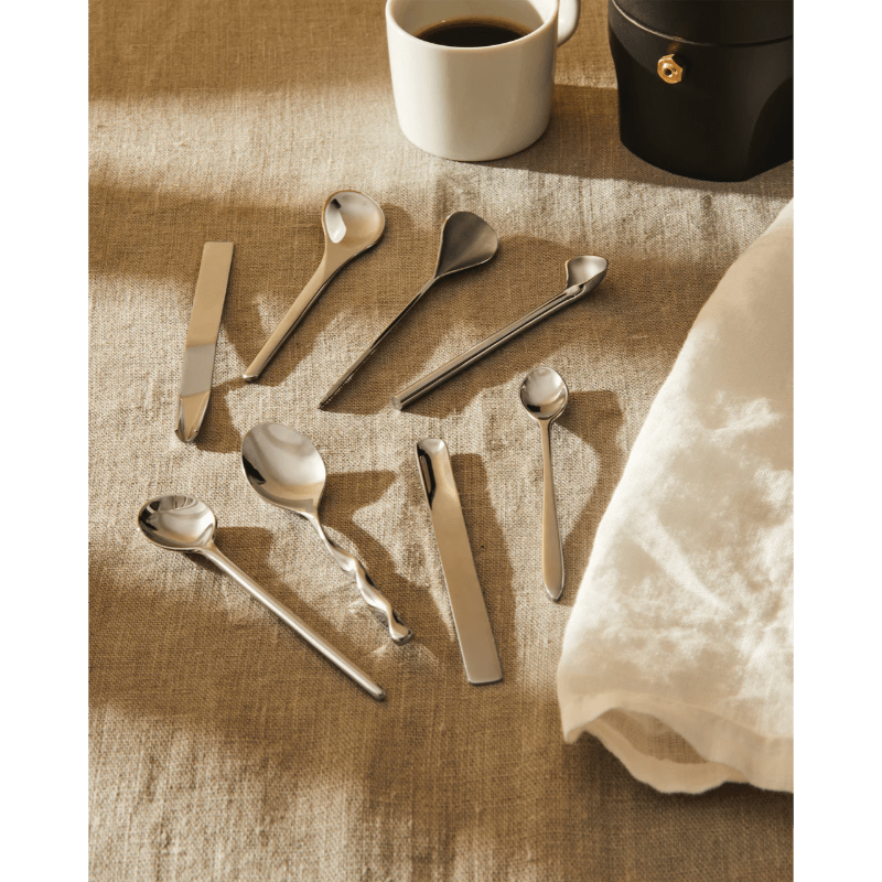 Alessi Spoon Set Il Café (Set Of 8) -Alessi