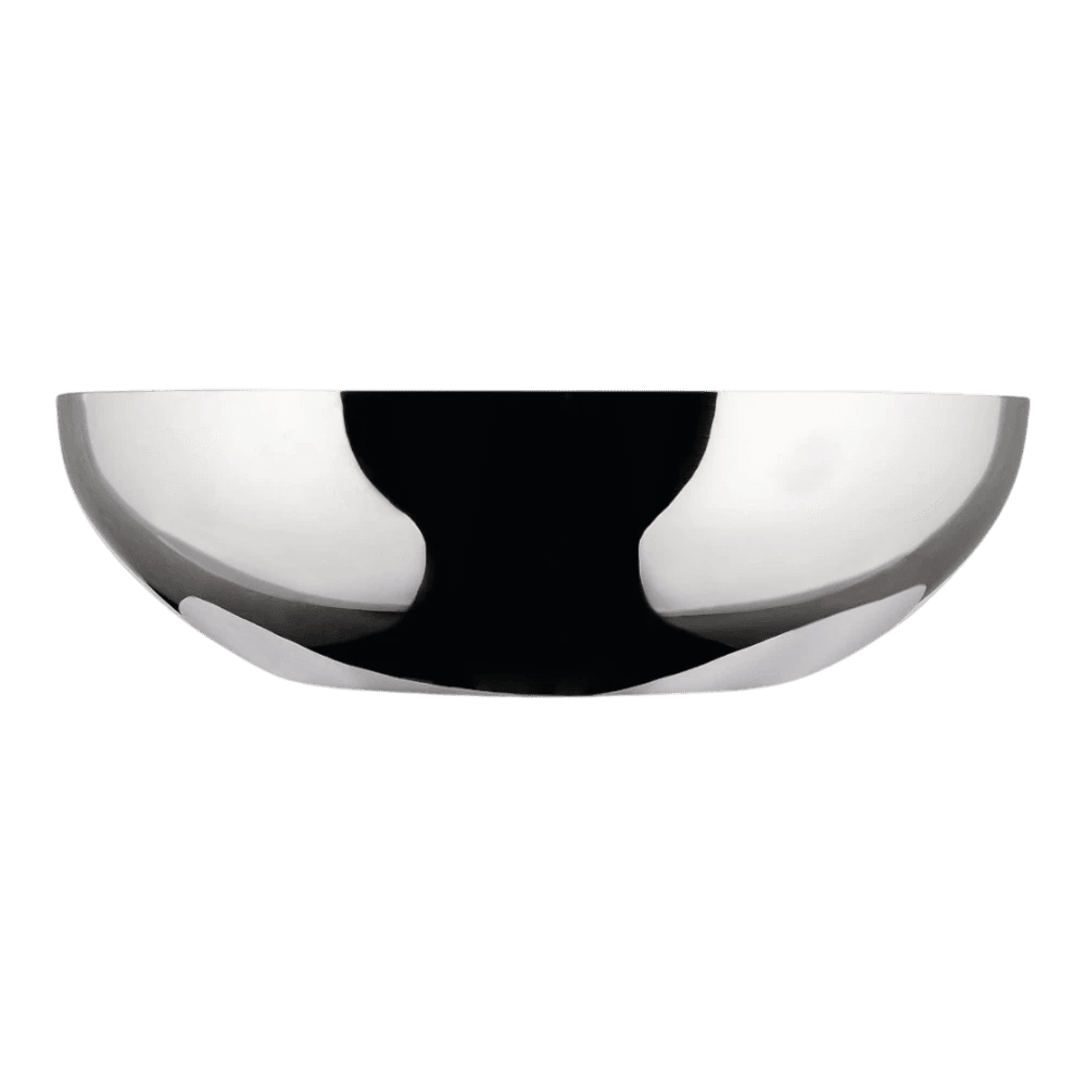 Alessi Urbino Double Wall Bowl Stainless Steel 25cm -Alessi