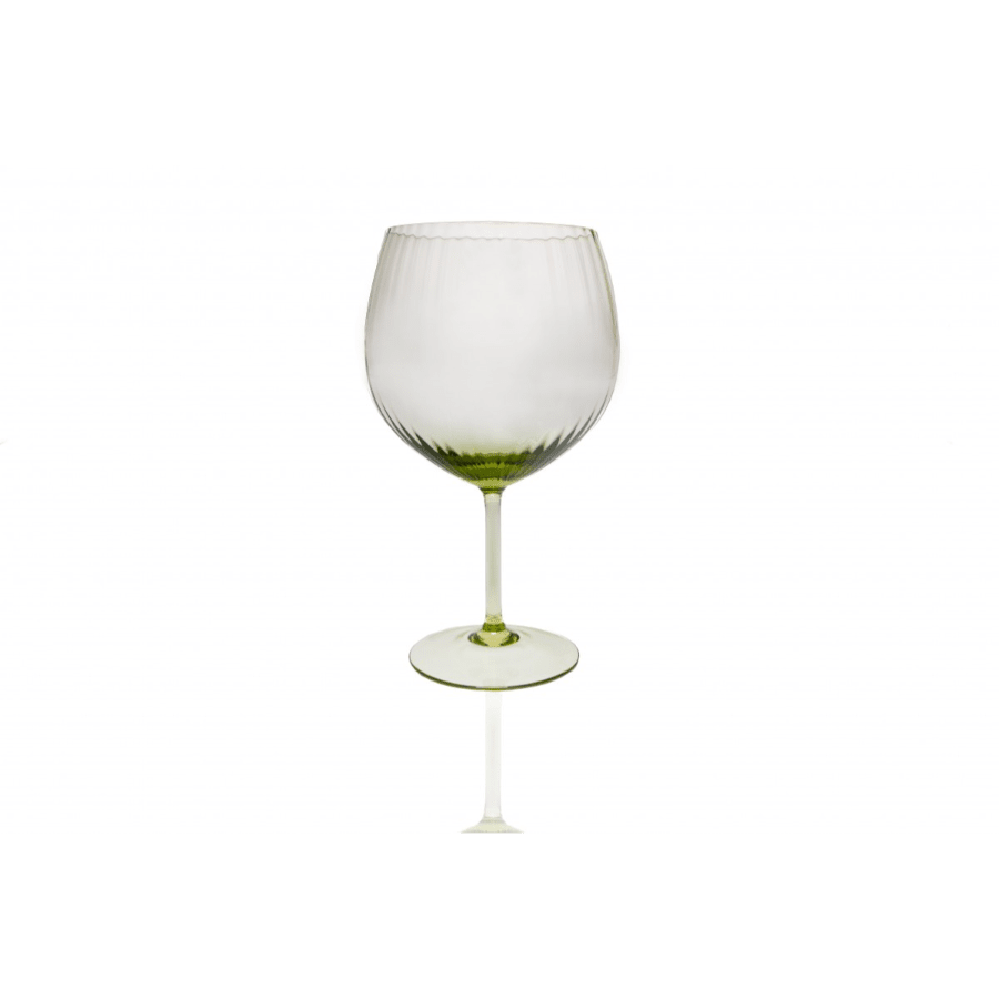 Anna Von Lipa Lyon GinTonic glasses Olivegreen (Set of 2) -Spilhaus