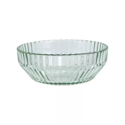 ARCHIE Glass Bowl 16cm Sage Set of 4 -United Tables