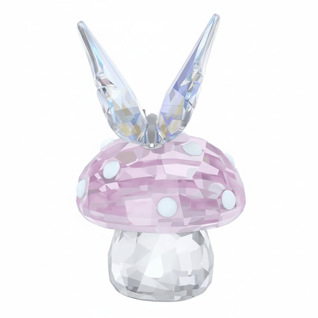 Ariana Grande x Swarovski Mushroom and Butterfly -Swarovski