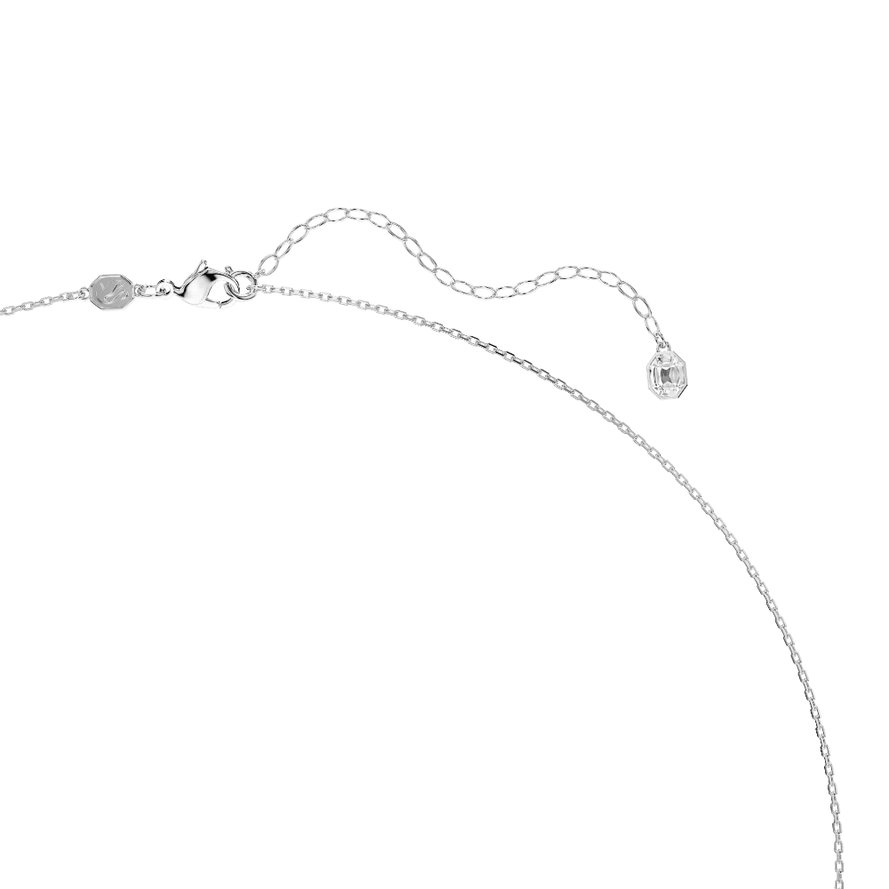 Ariana Grande x Swarovski pendant and brooch, Mixed cuts, Dragonfly, Green, Rhodium plated -Swarovski