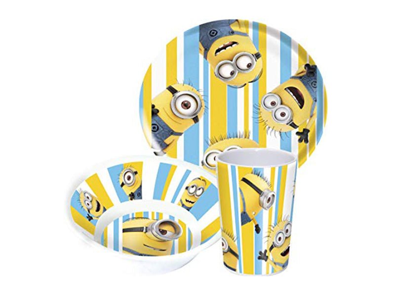 Arthur Price Child Set Despicable Me Minions Expressions (Set Of 4) -Arthur Price