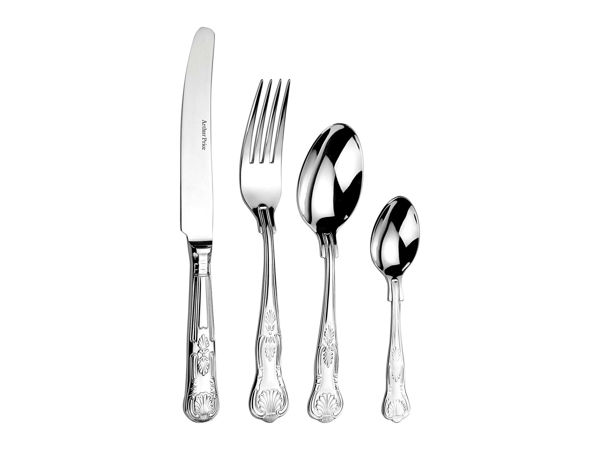 Arthur Price Cutlery Set Kings 44Pc Box S/Steel -Arthur Price